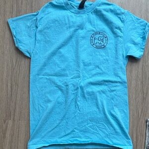 Puppie Love Lover Era Aqua Graphic Tee